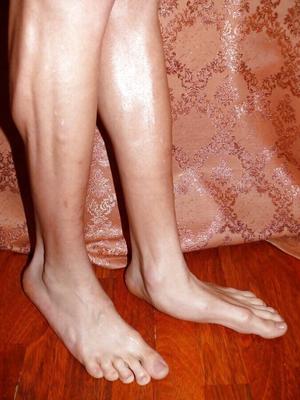 My Legs In Baby Oil