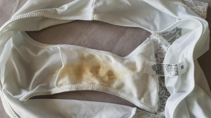 - dirty worn wet stinky panties panty dreckig Slips Höschen