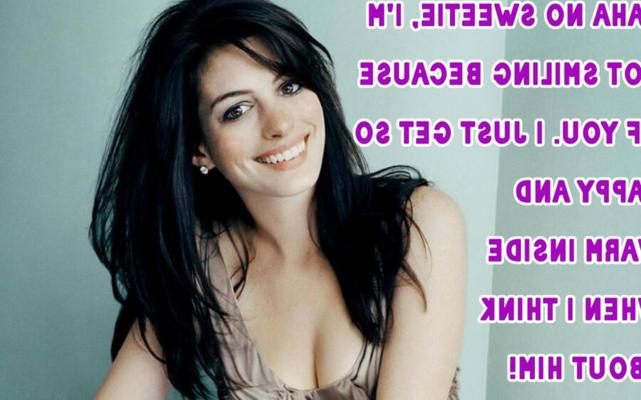 Anne Hathaway ama seu touro (legendas corno)