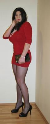 REd minidress