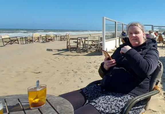 Hunter Gummistiefel au Strand