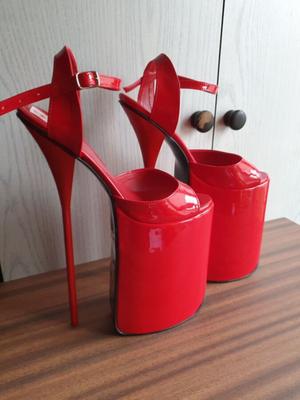 Heel cm platform cm patent leather red