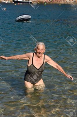 grannys in bathing suits