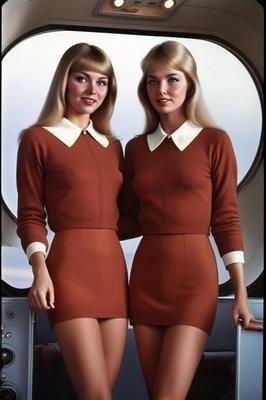 1970s AI stewardesses