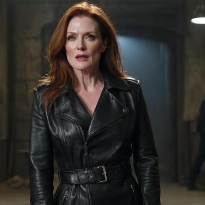 A.I. Julianne Moore dans Cuir