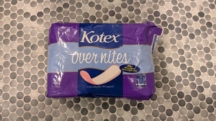 almofada maxi vintage kotex overnites