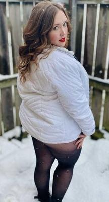 Pantyhose in the snow