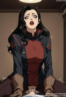 Asami Sato la leyenda de Korra