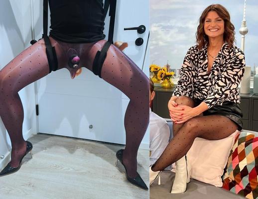 Nylons von Marlene Lufen Abgegriffen als Geschenk Fue Bekannten